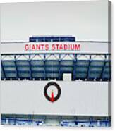 Giants Stadium In New Jersey Canvas Print