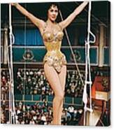 Gina Lollobrigida In Trapeze Canvas Print