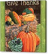 Give Thanks Canvas Print