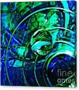 Glass Abstract 477 Canvas Print
