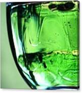 Glass Of Green Canvas Print