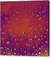 Glowing Bubbles Canvas Print