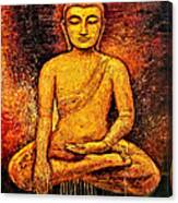 Golden Buddha 2 Canvas Print