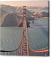 Golden Gate Bridge California Usa Canvas Print
