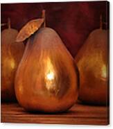 Golden Pears I Canvas Print