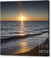 Golden Sunset Canvas Print