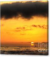 Golden Sunset Canvas Print