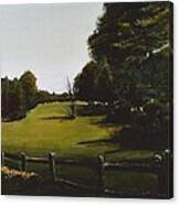 Golf Course In Duxbury Ma Canvas Print