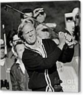 Golfer Jack William Nicklaus Born January 21 1940 Nicknamed The Golden Bear Canvas Print