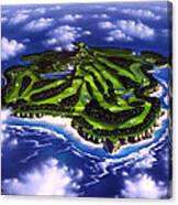 Golfer's Paradise Canvas Print