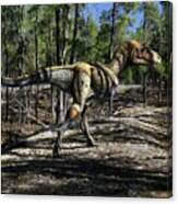 Gorgosaurus Libratus Dinosaur Canvas Print