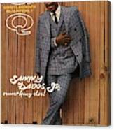 Gq Cover Featuring Sammy Davis Jr Canvas Print