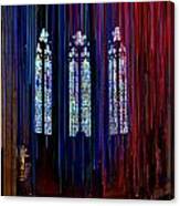 Grace Cathedral With Ribbons Canvas Print