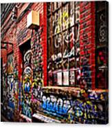 Graffiti Alley Canvas Print