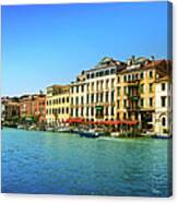Grand Canal Of Venice, Italy Canvas Print