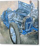 Grand Prix Bugatti Canvas Print