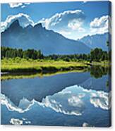 Grand Teton National Park Snake River Canvas Print