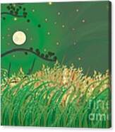 Grasses In The Wind Canvas Print