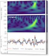 Gravitational Wave Detection Signals Canvas Print