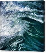 Green Wave Canvas Print