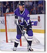 Gretzky At The All Star Game Canvas Print
