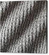 Grey Wool Canvas Print