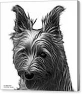 Greyscale Australian Terrier Pop Art - 6500 Fs Canvas Print