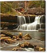 Grist Mill On Glade Creek Canvas Print