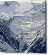 Grossglockner Mountain Range In The Canvas Print