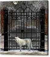 Guardian Of The Gate Canvas Print