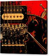 Guitar Pickup Canvas Print