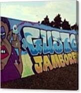 Gusto Jamboree #exmouth #race #party Canvas Print