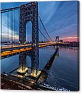 Gwb Sunrise Canvas Print