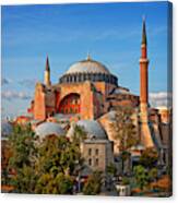 Hagia Sophia (ayasofya), Istanbul, Turkey Canvas Print