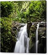 Hahalawe Falls In Maui Canvas Print