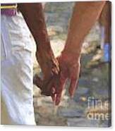 Hand in hand Canvas Print