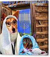 Happy Hanukkah  - 2 Canvas Print
