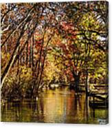 Hatchery In Autumn Canvas Print