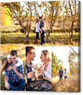 Hauser Estate Winery Engagement Session Canvas Print