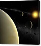 Hd 69830 Planetary System Canvas Print