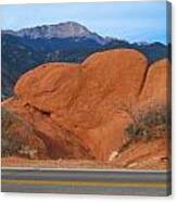 Heart Of The Garden Of The Gods Canvas Print