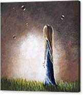 Heaven Heard Her Prayers Tonight By Shawna Erback Canvas Print