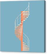 Helical Stairs Canvas Print