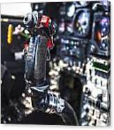 Helicopter Cockpit Canvas Print