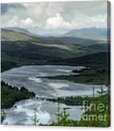 Highland Loch At Lochaber 2 Canvas Print