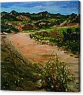 Hills Of Hollywood Canvas Print