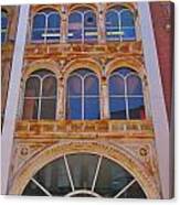 Historic Building Facade In Halifax Nova Scotia Canvas Print