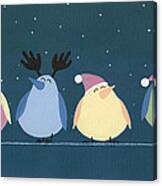 Holiday Birds Canvas Print