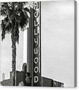 Hollywood Landmarks - Hollywood Theater Canvas Print