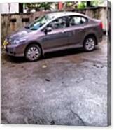 #honda #city #car #sedan #galaxynote2 Canvas Print